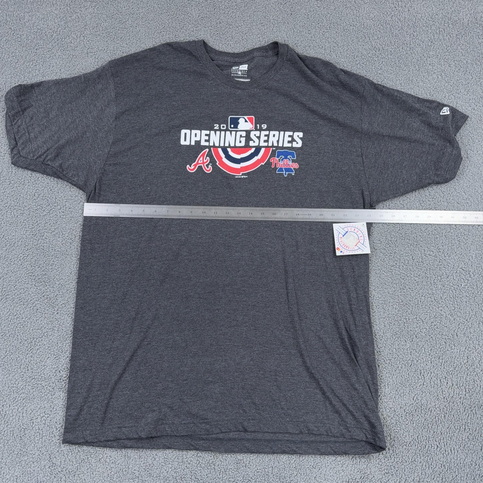 Philadelphia Phillies Shirt Lot Mens 2XL Multi Color MLB Baseball Majestic 6pc