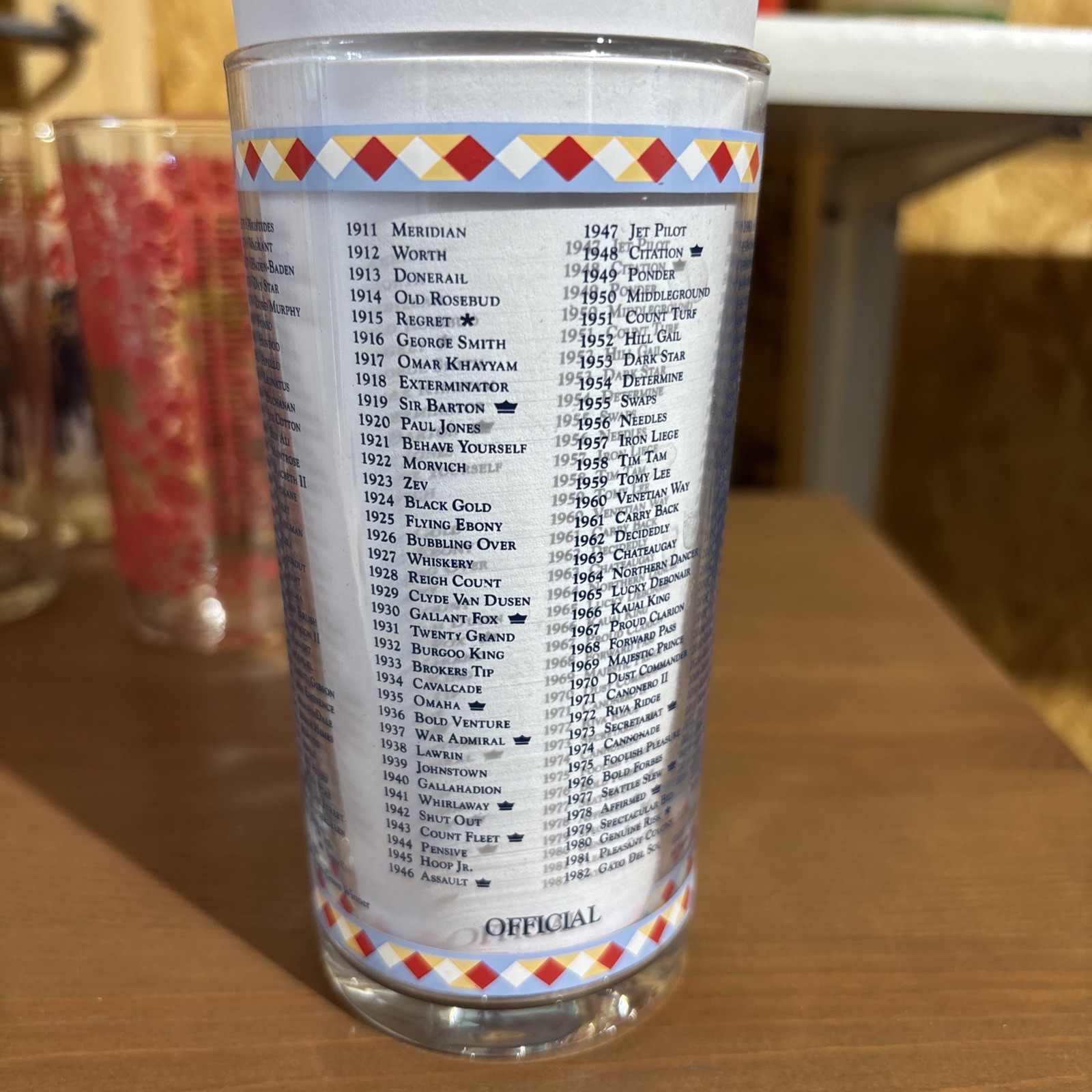 Seriously?? Now LESS than $10!!!! Official 143 Kentucky Derby 2017 Glass