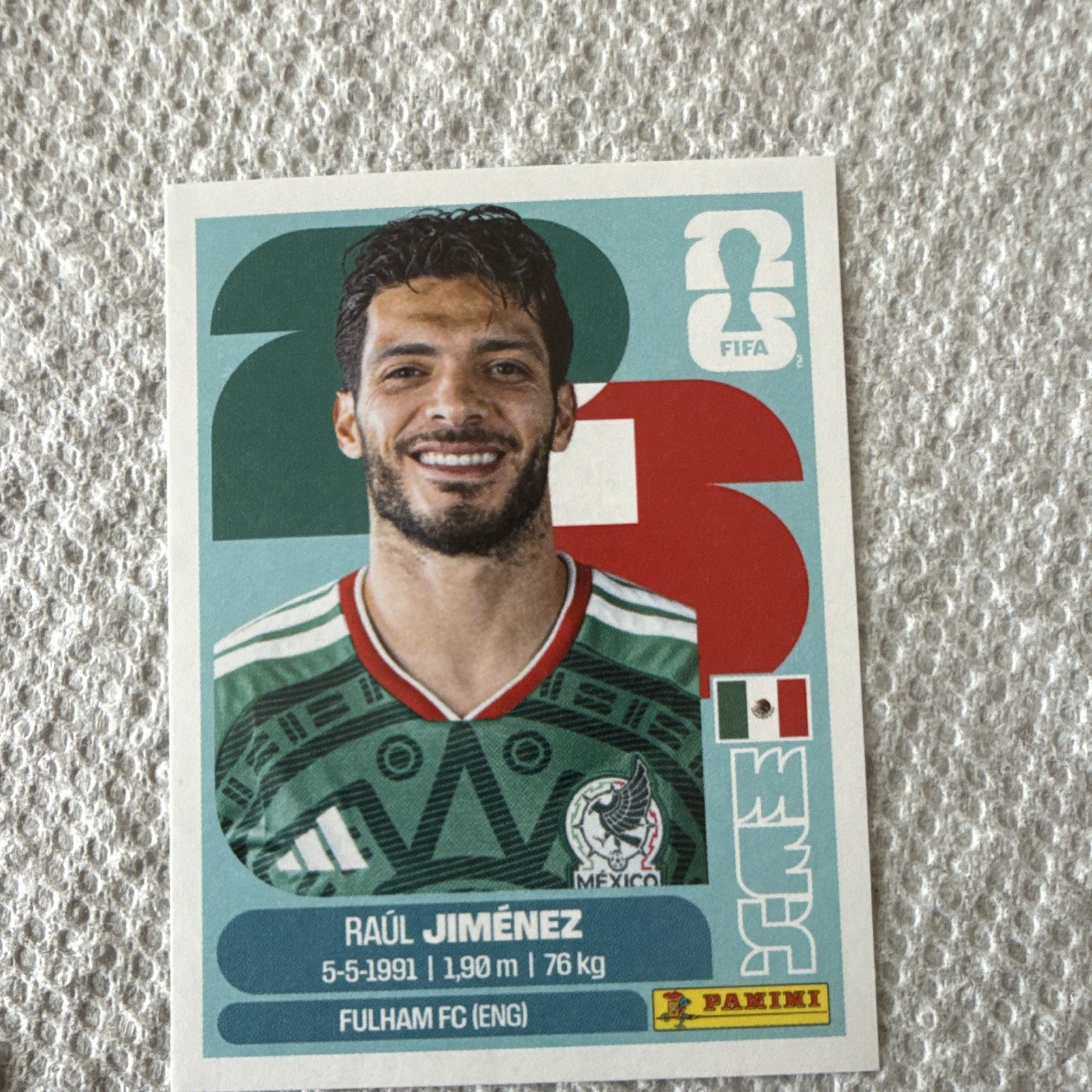 Panini FIFA World Cup 2026 Mexico Sticker Lot (13) Foil #MEX 1-16