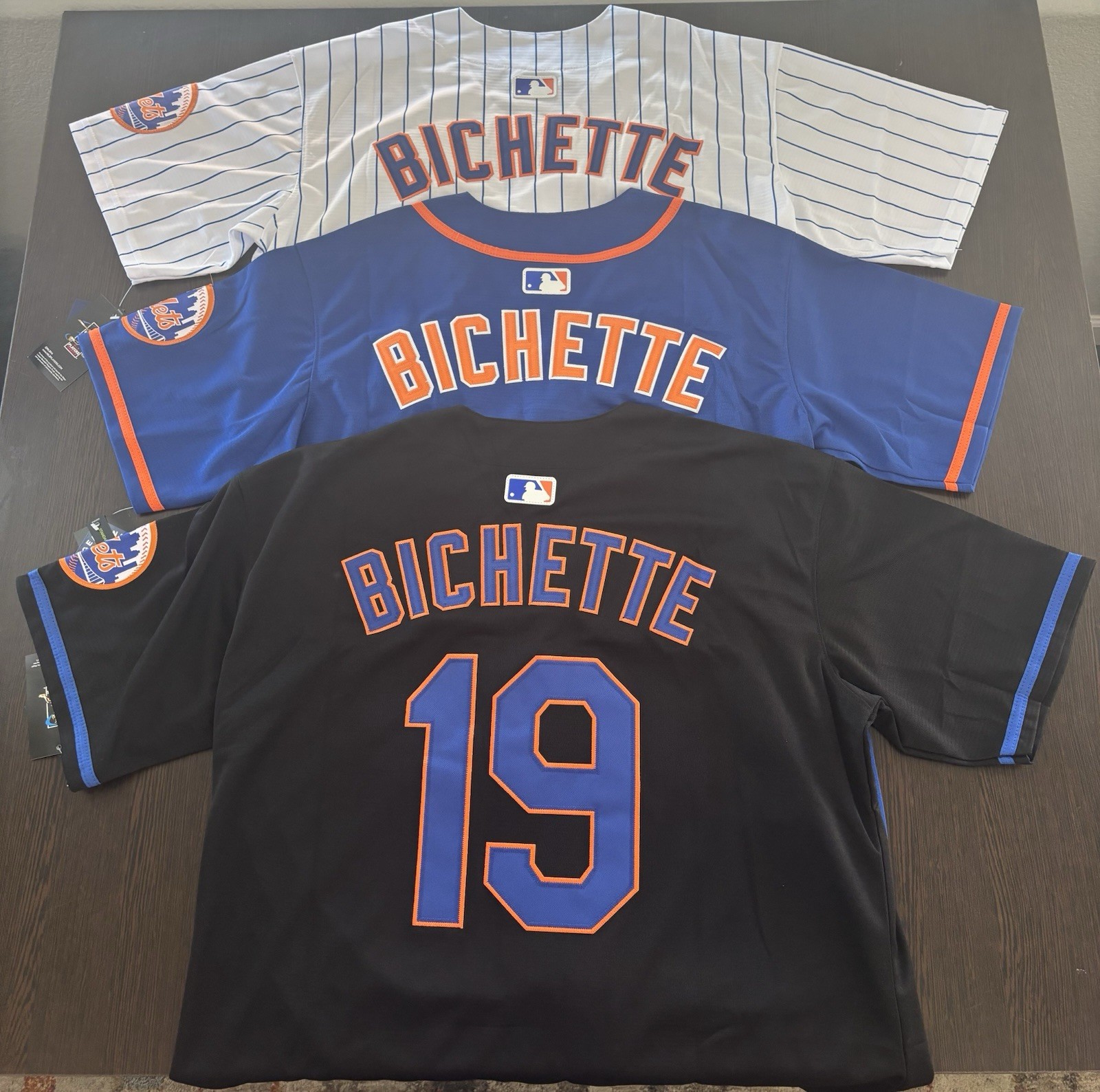 Bo Bichette New York Mets Men’s Jersey! Ships Same Day!
