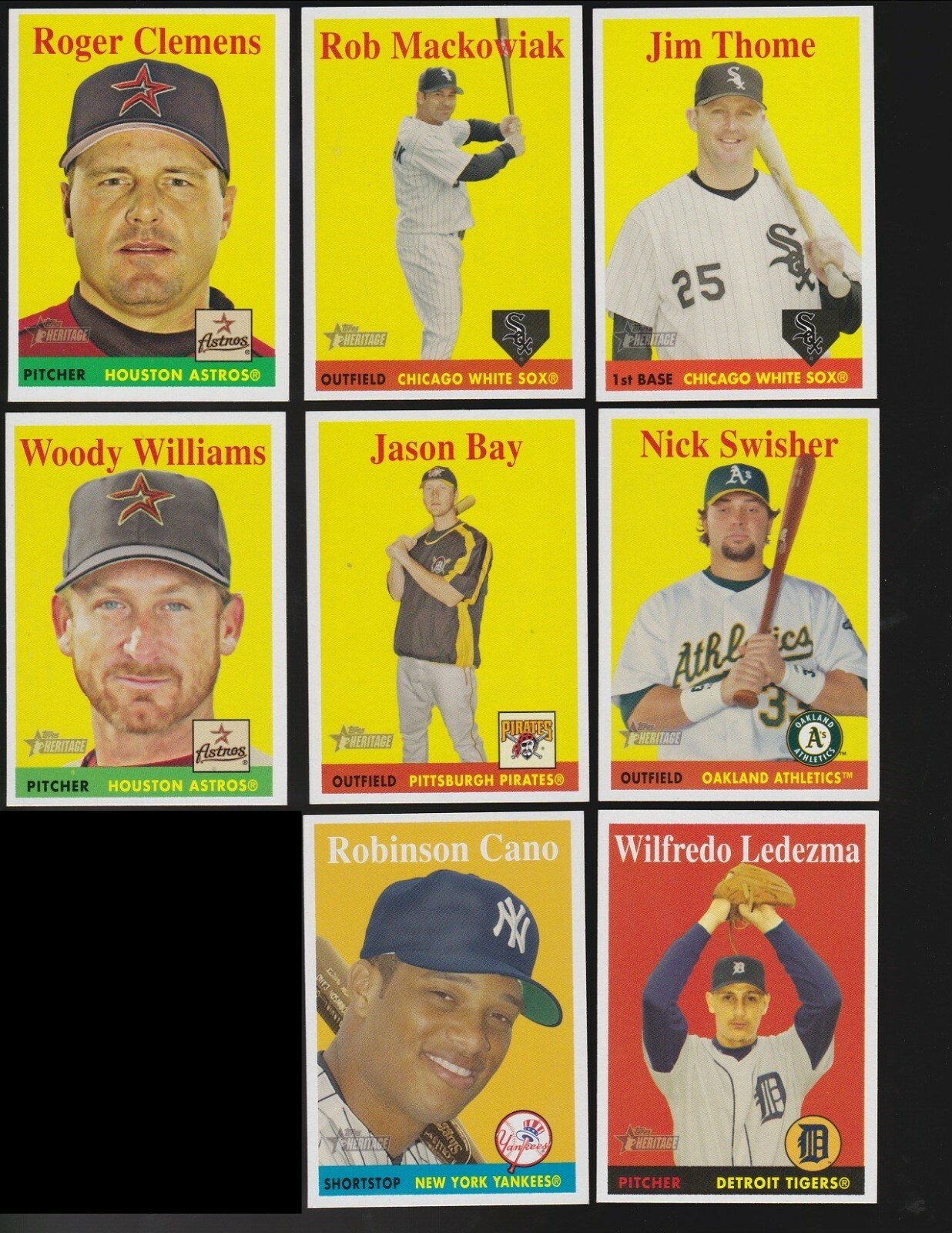 2007 Topps Heritage Short Prints SP – You Pick – Complete Your Set