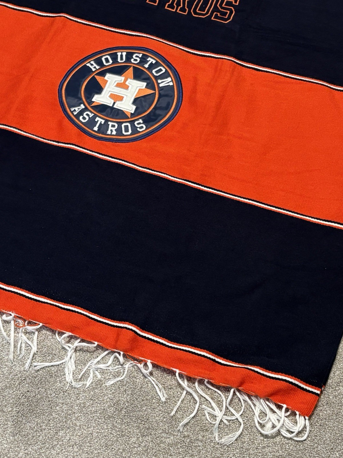 Houston Astros Poncho Mens Large Adult MLB Baseball World Series Champions