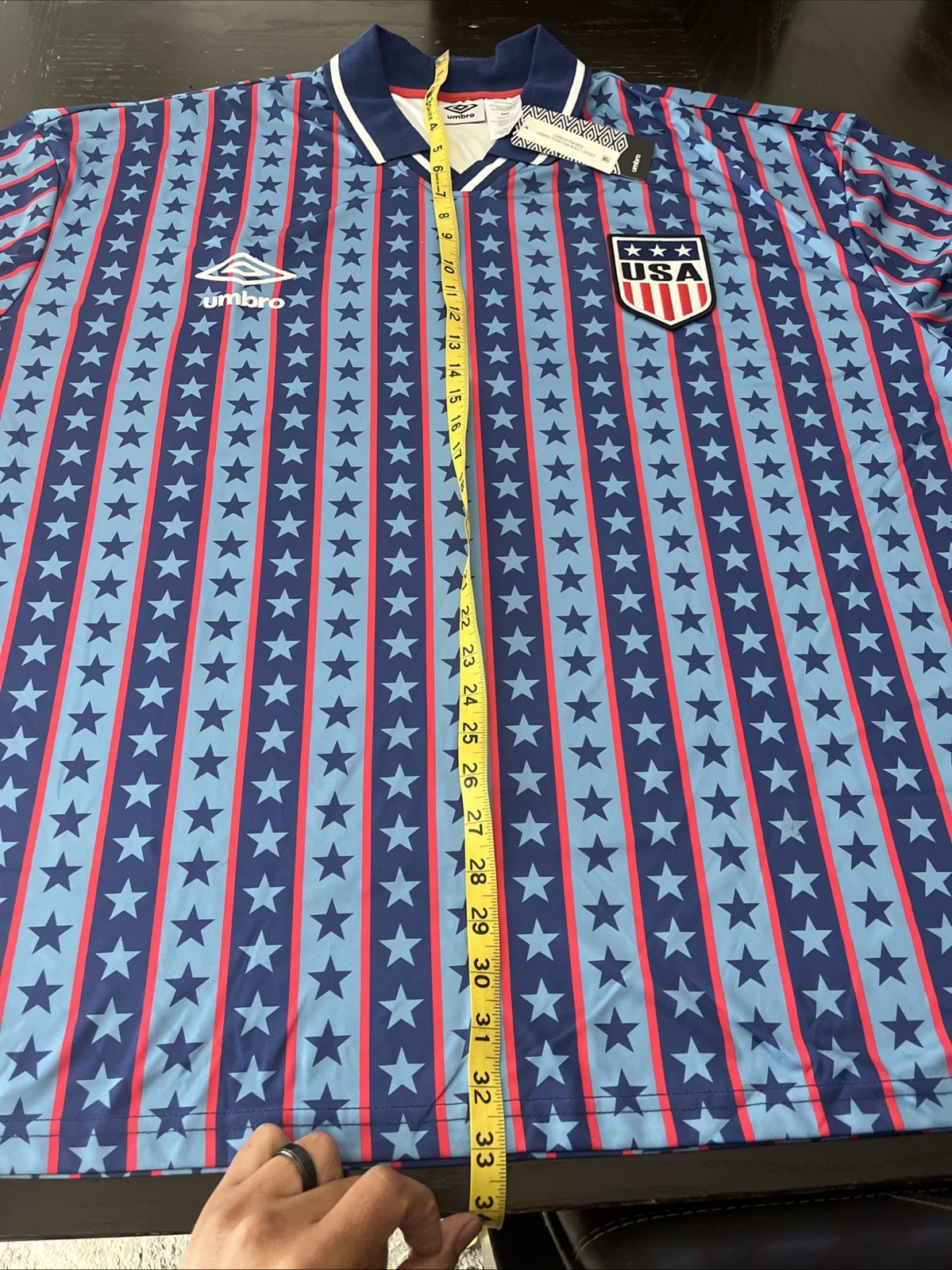 NWT Umbro United States National Soccer Team Jersey Men’s 2XL Blue