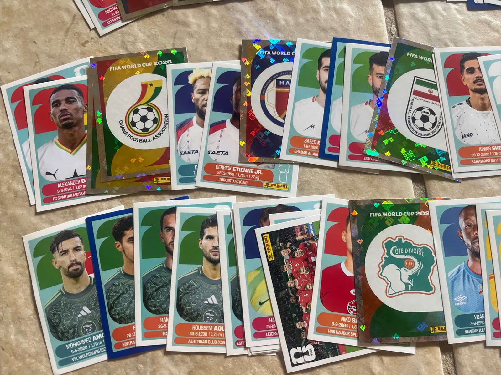 2026 Panini FIFA World Cup Stickers – Pick Your Stickers