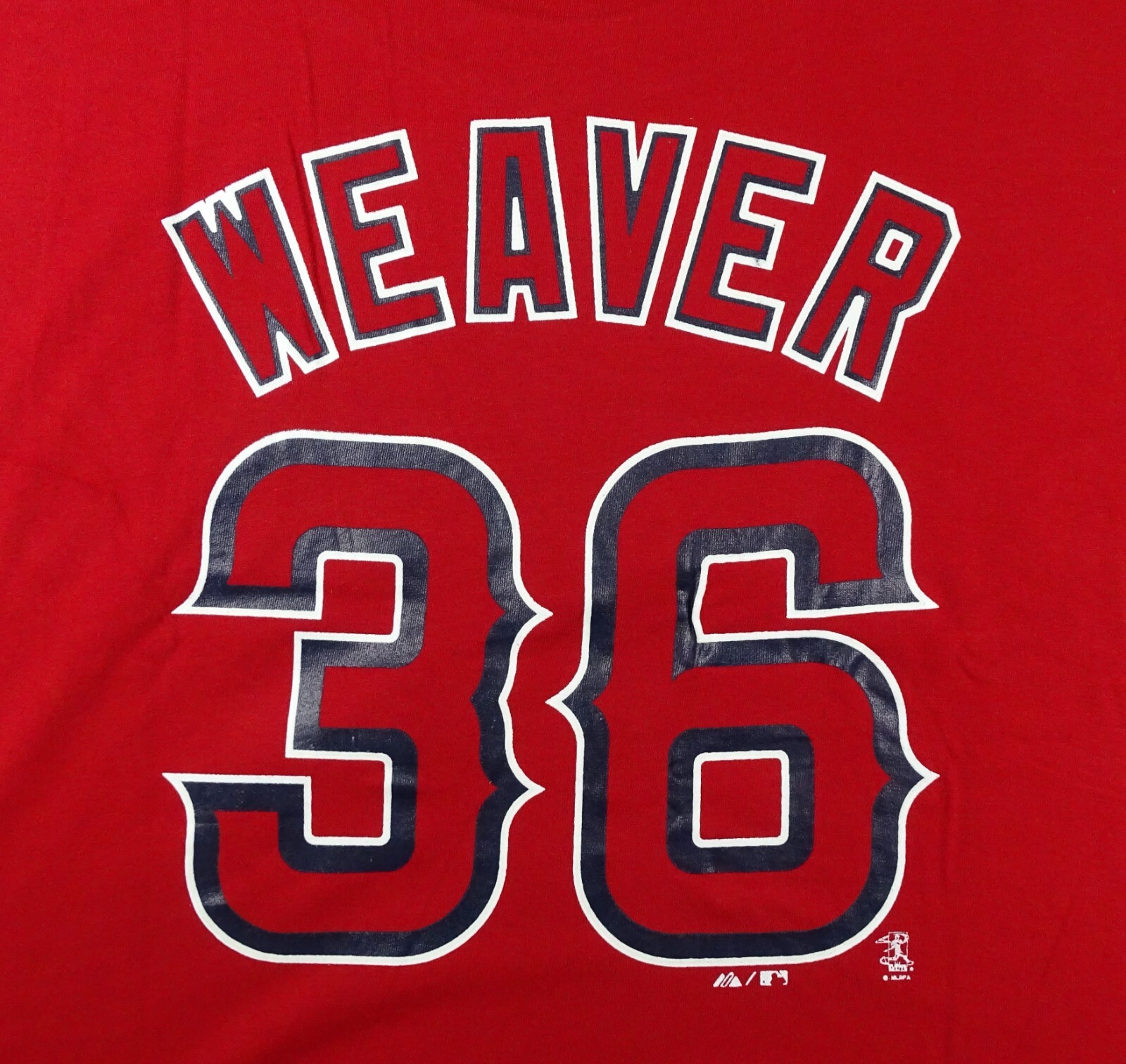 Los Angeles Angels “Jered Weaver” MLB Majestic Men’s Big & Tall Graphic T-Shirt