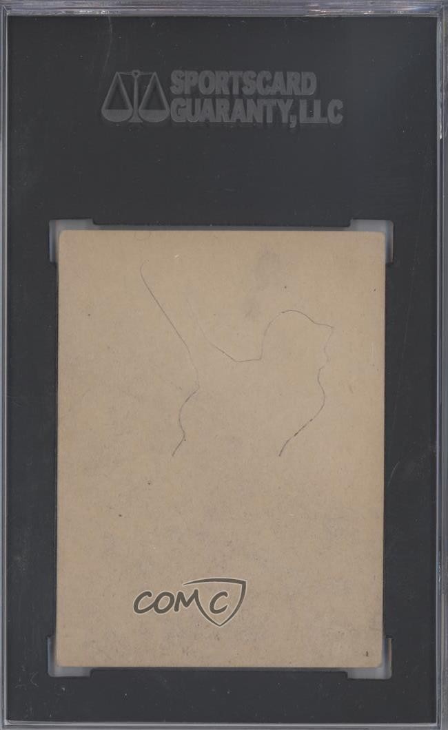 1934-36 National Chicle Batter-Up R318 Ethan Allen #76 SGC 55 m5x