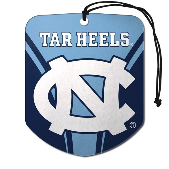 North Carolina Tar Heels Air Freshener Fresh Scent 2 Pack Car Truck 3×3 Inches