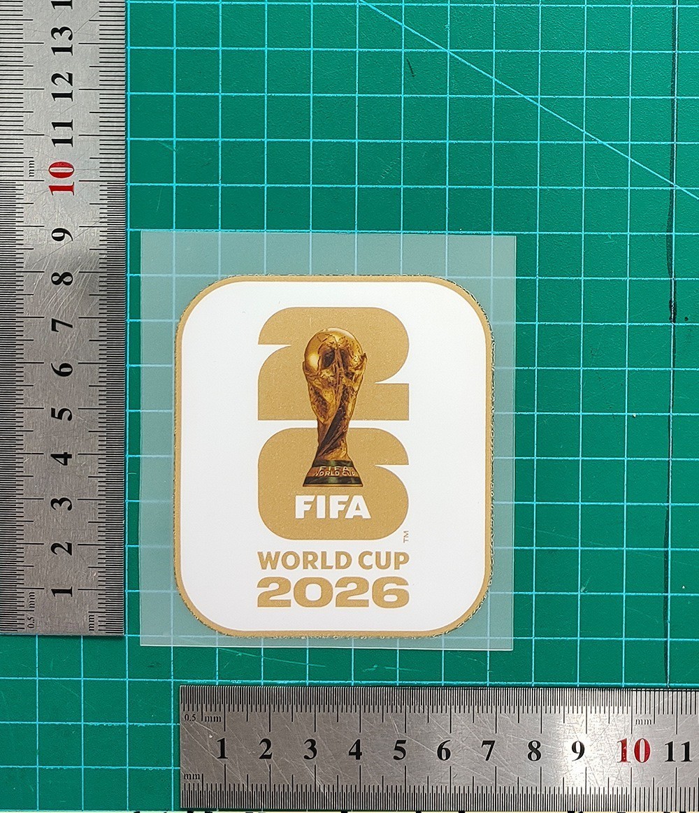 FIFA World Cup 2026 Patches Soccer Jersey Patch USA Football Badge Sport Trophy