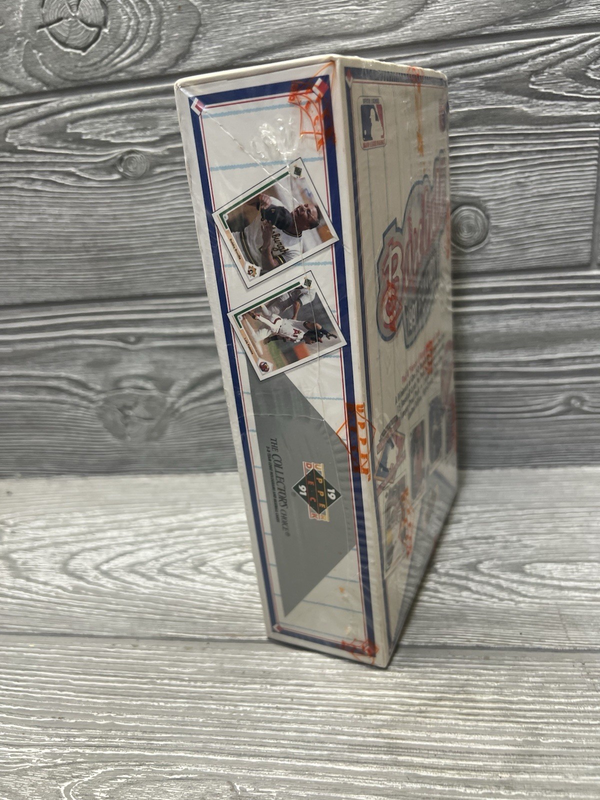 1991 Upper Deck Low Series Baseball Wax Box Find The Nolan Factory Sealed
