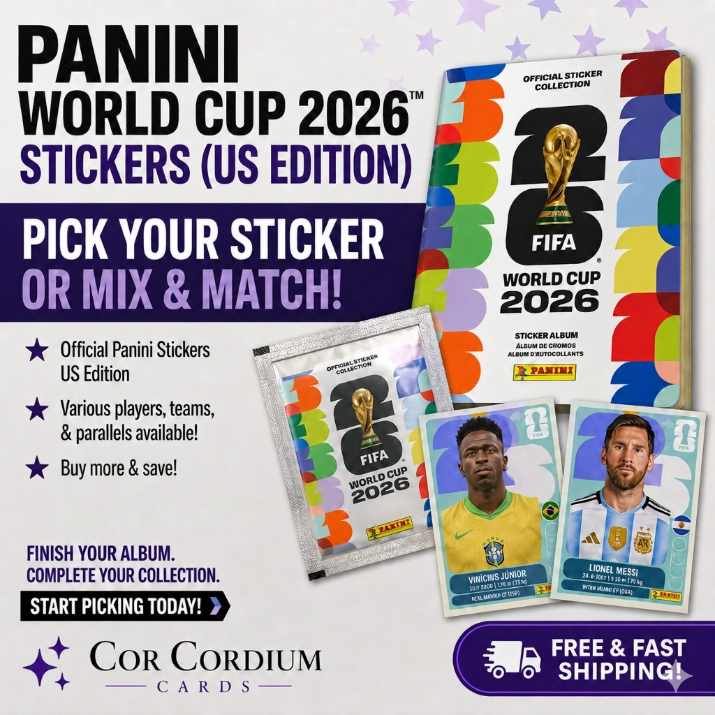 Panini FIFA World Cup 2026 Stickers (US) – Mix & Match – JOR-PAN