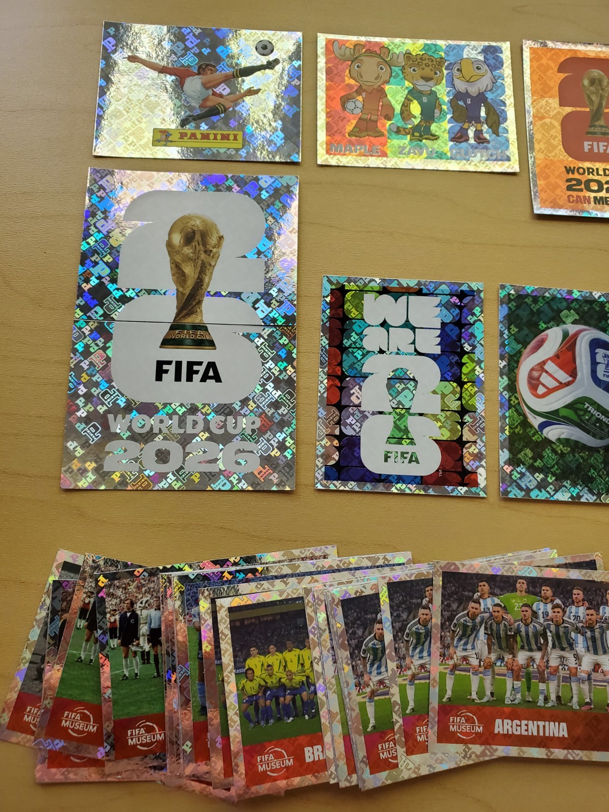 Panini FIFA World Cup 2026 Foil Stickers USA Edition #00-#FWC19 SINGLES PICK!
