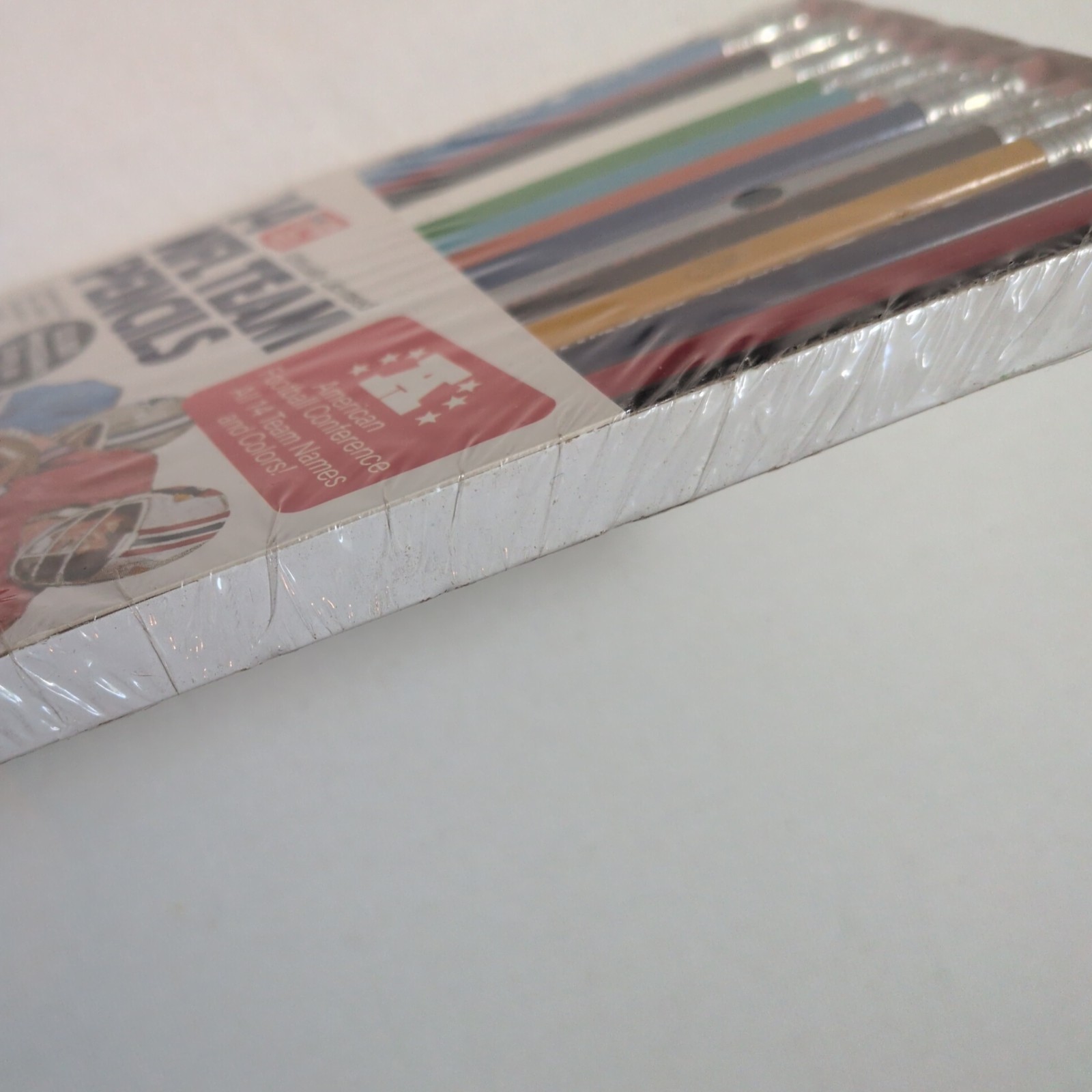 Vintage 70’s NFL Faber Castell Football Pencil Set NFC All 14 Teams 1977, NIP