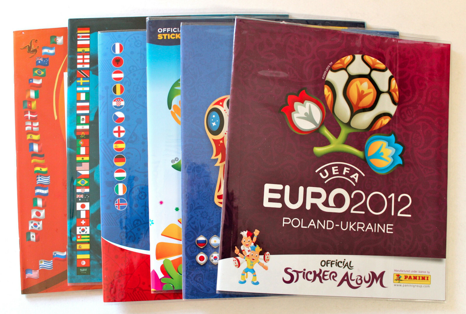Panini WM EURO Album Envelope Protective Case Transparent Cover Sleeve