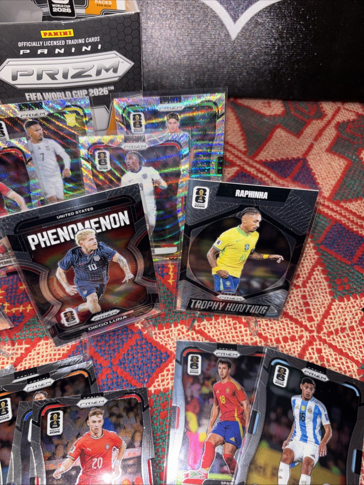 2026 PANINI PRIZM FIFA WORLD CUP SOCCER BLASTER BOX/ Open Box – See Pics. Sale!!