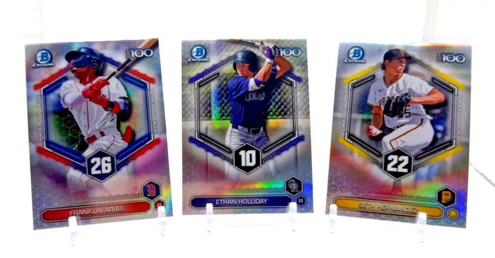 2026 Bowman Baseball SCOUTS TOP 100 Insert YOU PICK