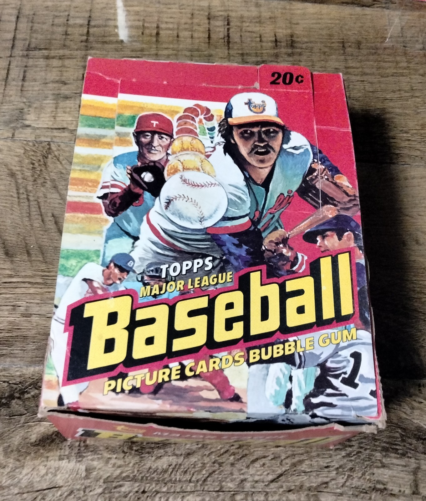 1978 And 1979 Topps Baseball Empty Display Boxes, Good Cond, see description