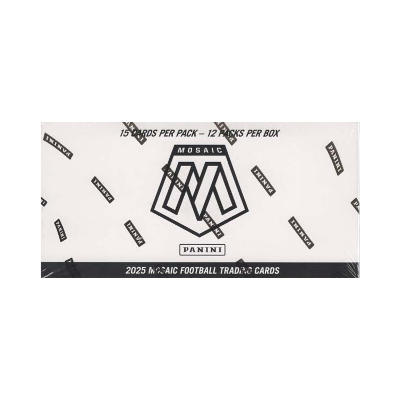 2025 Panini Mosaic Football 180Ct. Cello Fat Pack Box | Factory Sealed