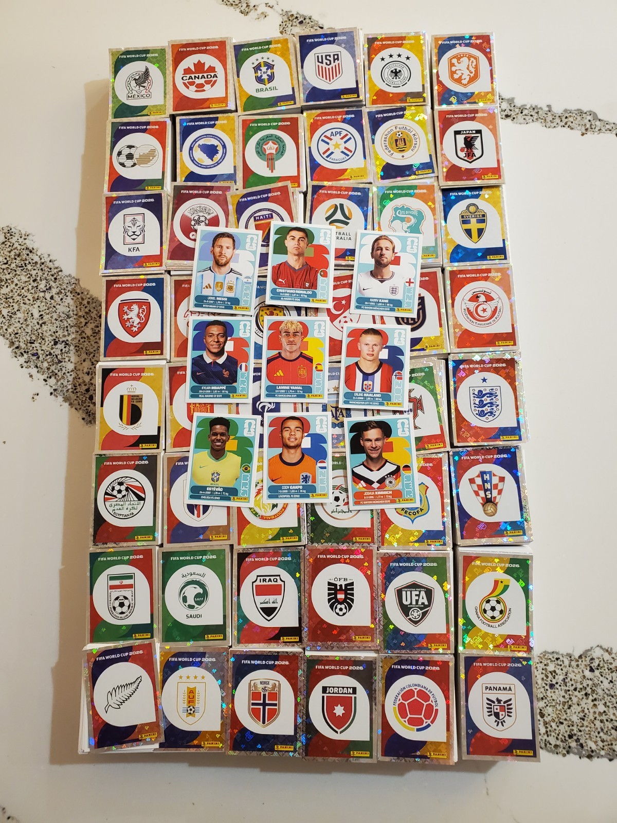 2026 Panini FIFA World Cup Stickers US Edition #BEL 1-#NOR 20 – Pick Your Player