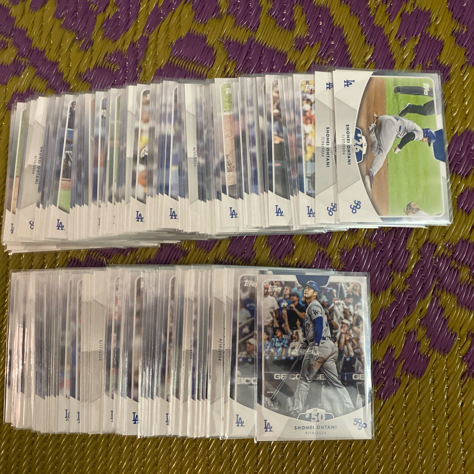 2024 Topps SHOHEI OHTANI 50/50 Base Singles – You Pick Complete Your Set HR / SB