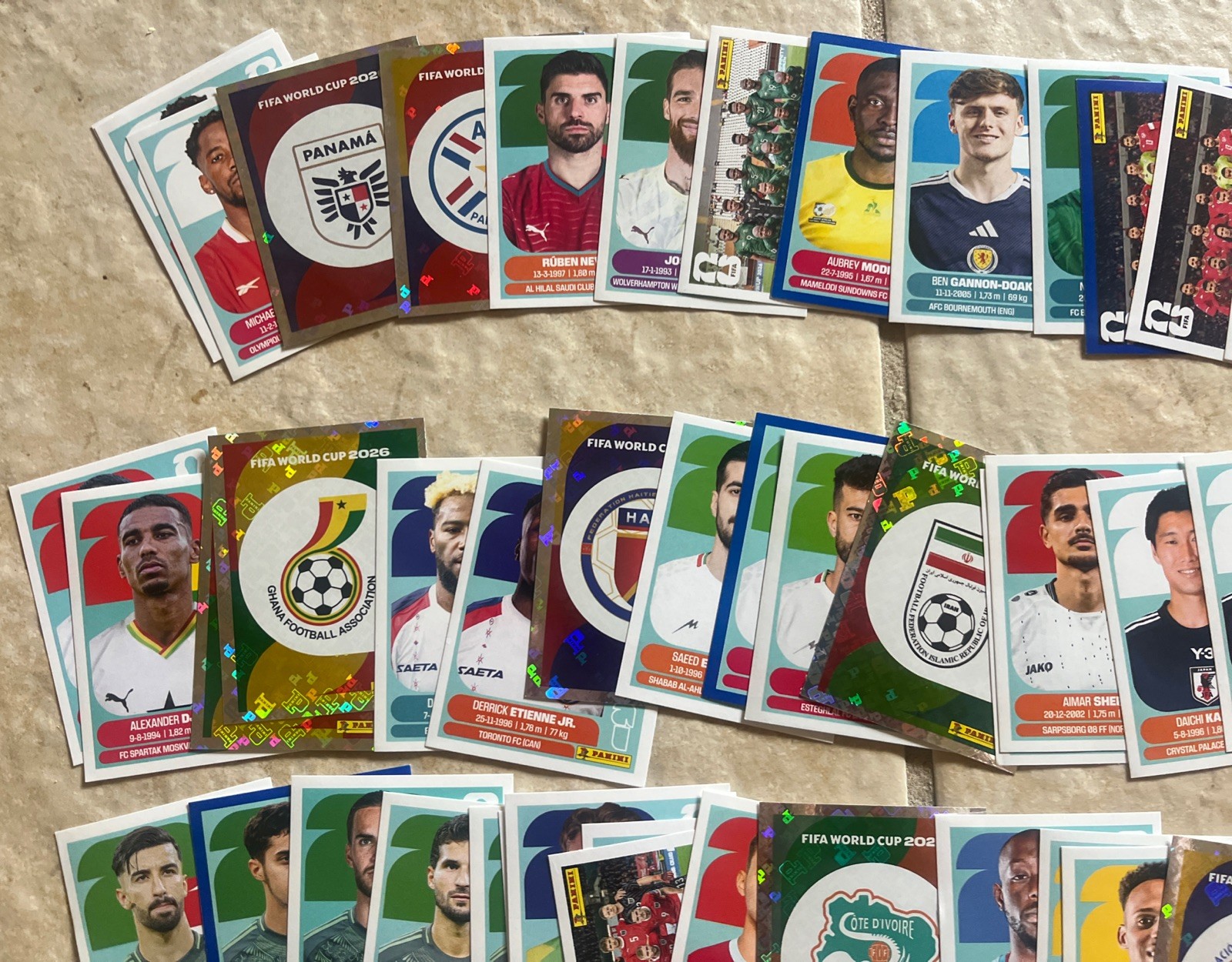 2026 Panini FIFA World Cup Stickers – Pick Your Stickers