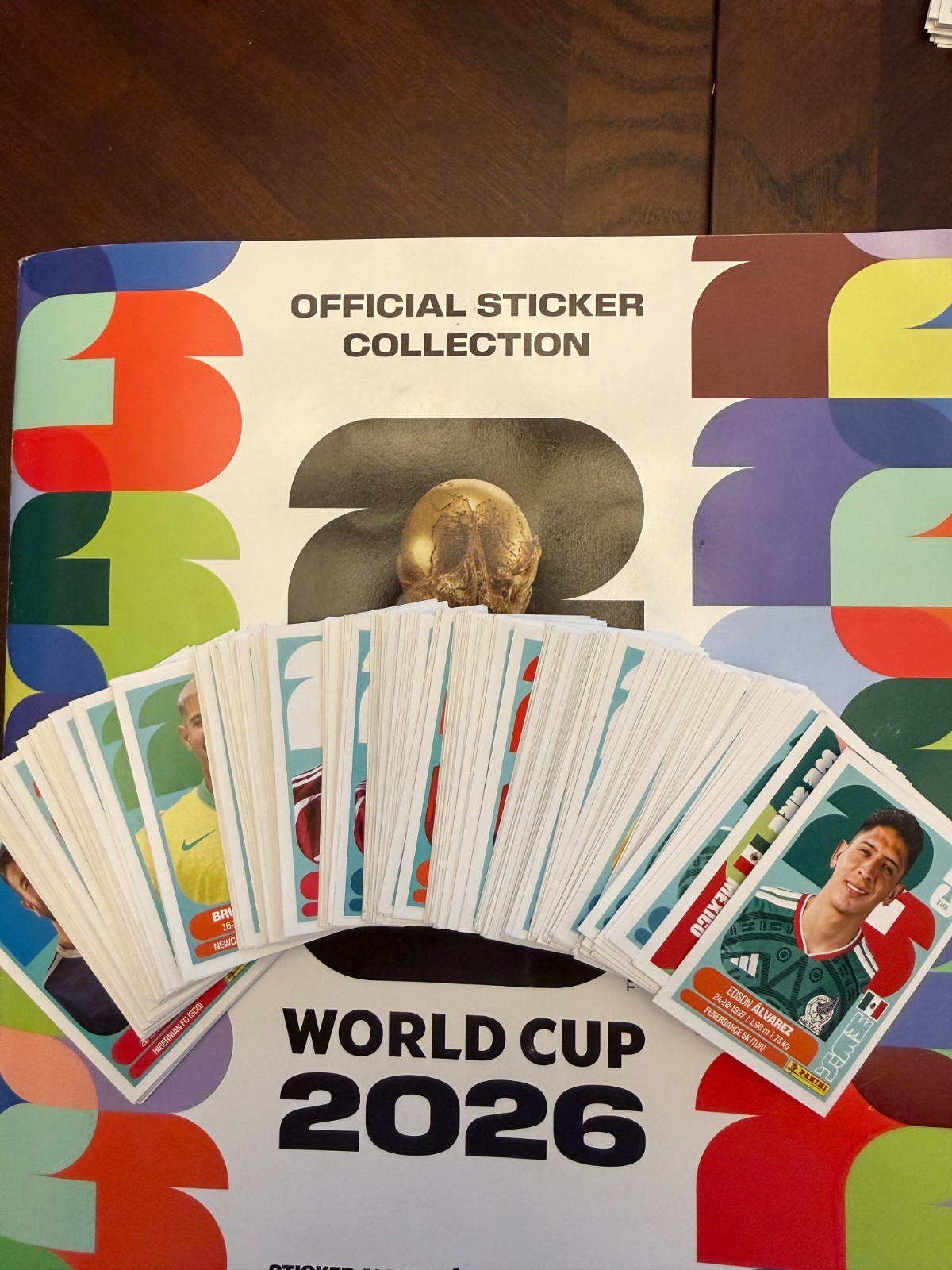 2026 Panini FIFA World Cup Stickers Groups A – C Free Shipping (READ DESC)