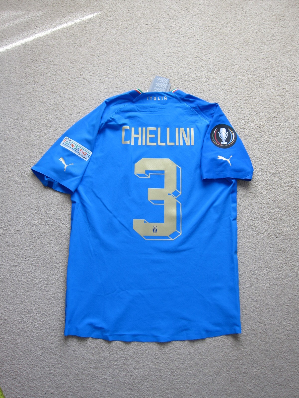 2022 Italy CHIELLINI *Limited Edition* Soccer Jersey Football Shirt Juventus