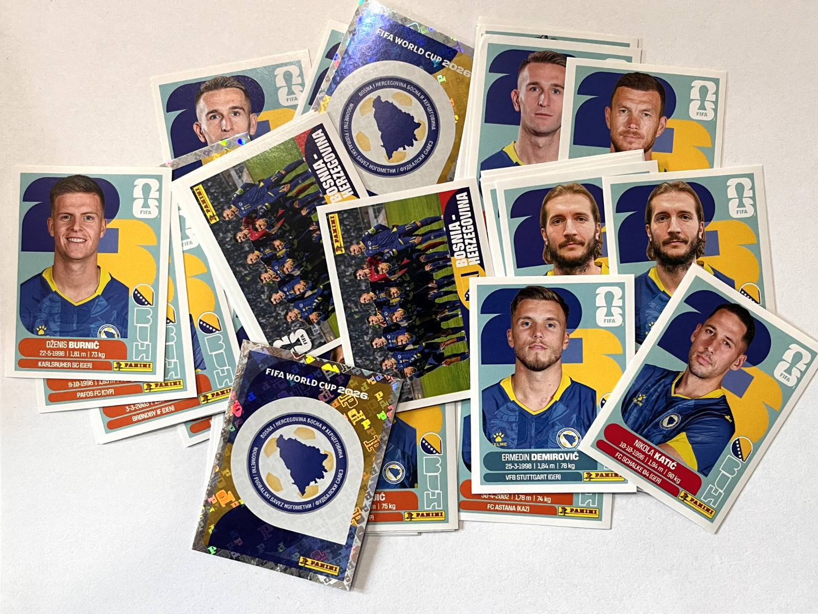 World Cup Panini Stickers #00- FWC1 – FWC19 – Groups A and B – Your Choice