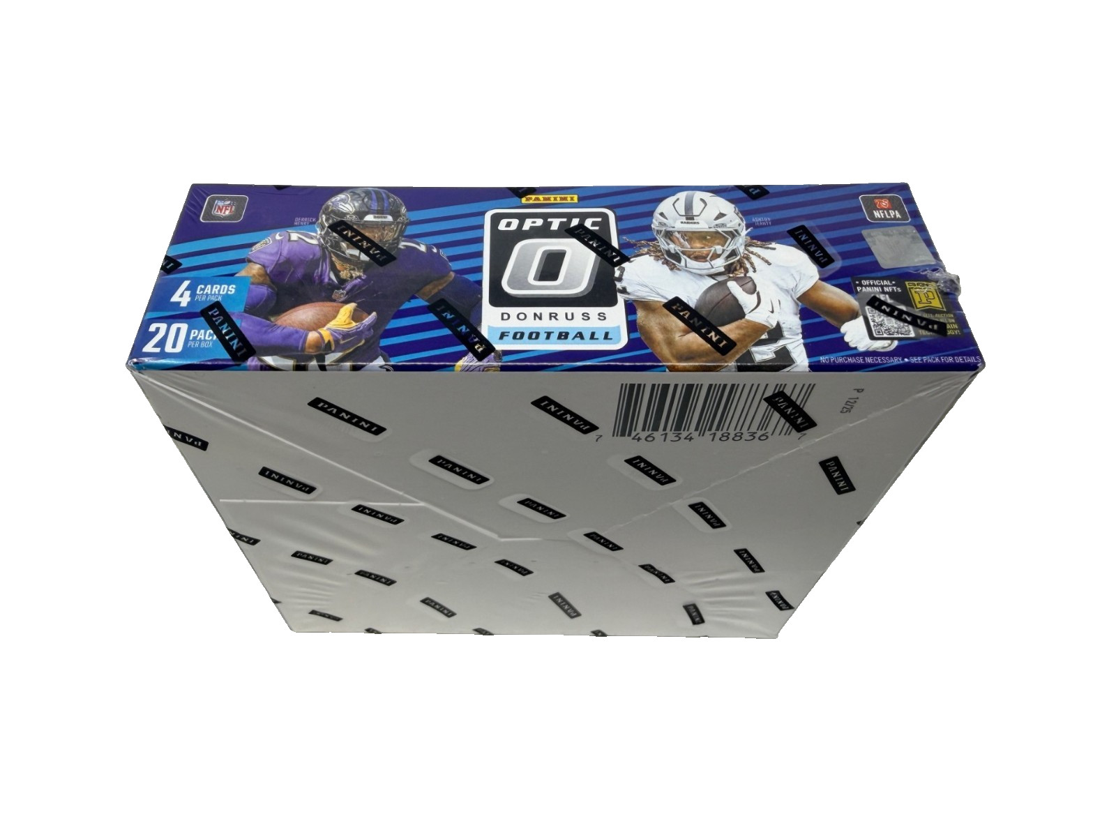 New Panini Optic Donruss Football 2025 NFL Trading Cards 80Ct Retail Box