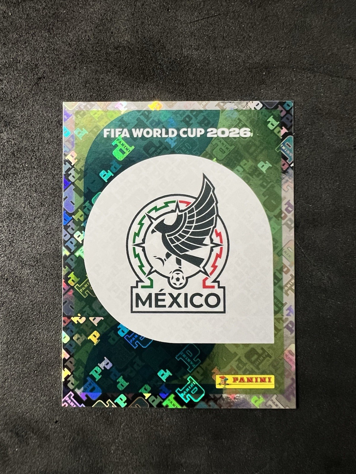 MEXICO TEAM LOGO 2026 Panini FIFA World Cup Sticker #MEX1