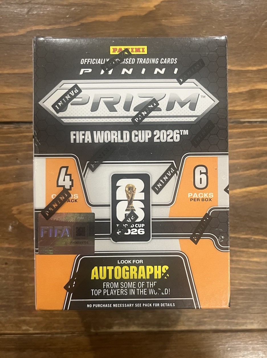 2026 Panini Prizm FIFA World Cup Soccer Blaster Box Orange! New! Factory Sealed!