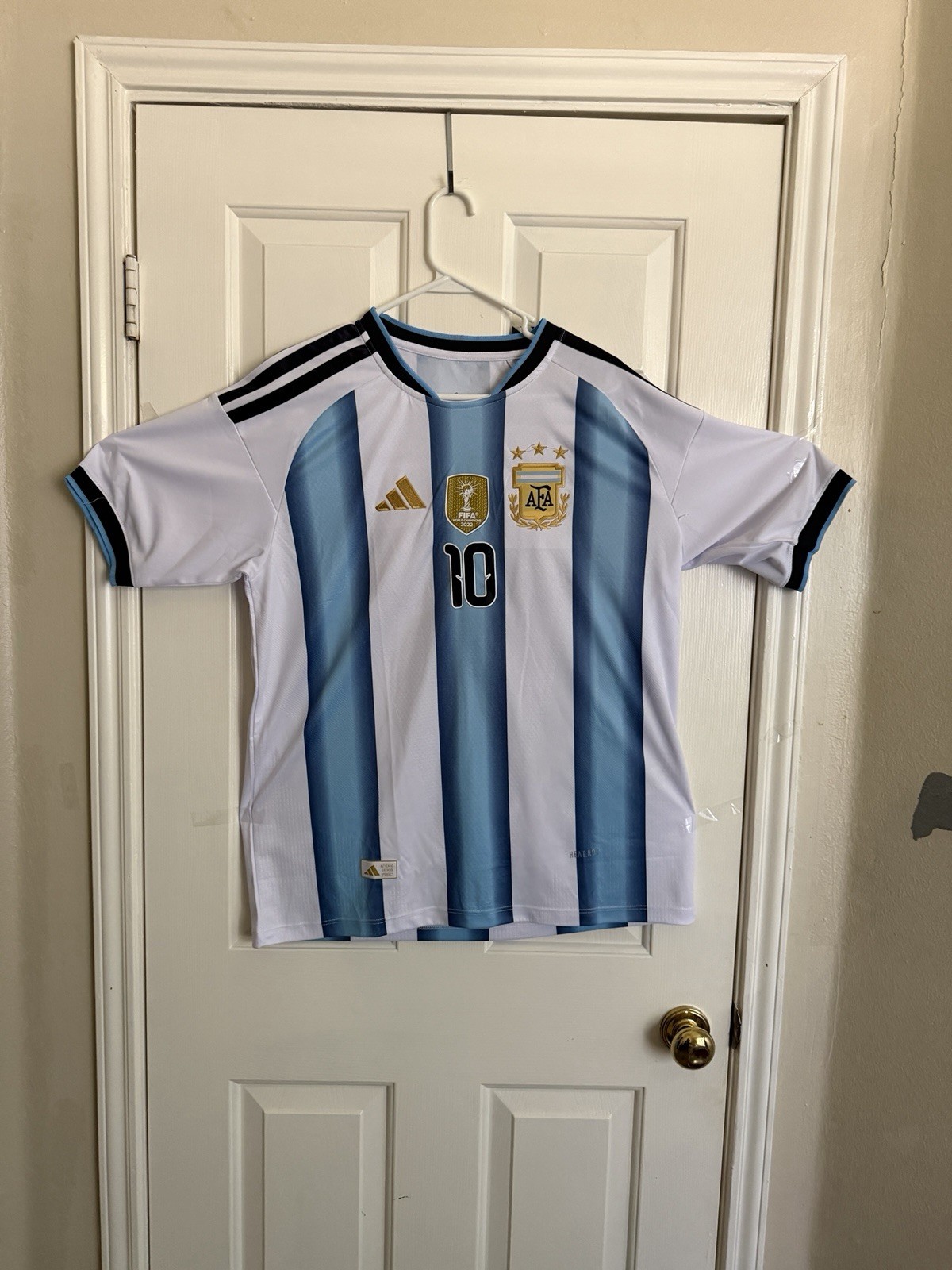 Argentina Messi Jersey xl 3 Stars