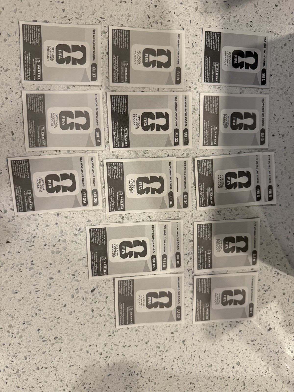 2026 Panini FIFA World Cup Stickers – YOU PICK GROUP A B